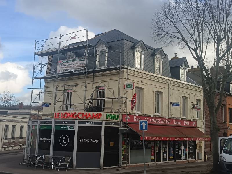 Couverture en ardoises naturelles 32x22, sur le secteur de ROUEN